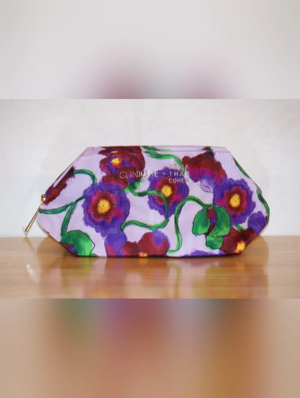 Set Of 4 Clinique Cosmetic Makeup Bags.